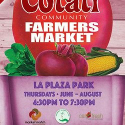 Cotati Community Farmers Market - Farmers market poster