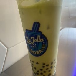 vegan matcha boba YUM