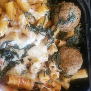 Oregano's - Big Rig,, no sauce on the meatballs and pasta. - Pizza Near Me - Gilbert, Arizona Oregano's - Big Rig,, no sauce on the meatballs and pasta. - Pizza Near Me - Gilbert, Arizona