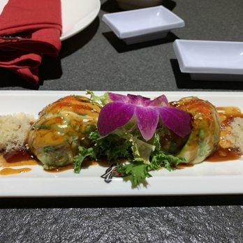 Wu House - Tuna bowel - avocado shaped bowel with tuna inside- wife said a very fishy but it's tuna???? - Sushi Bars Near Me - Merrillville, Indiana