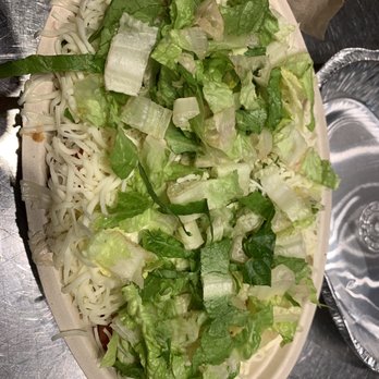 Chipotle Mexican Grill - Burrito bowl with brown lettuce - Mexican Near Me - Dickson City, Pennsylvania Chipotle Mexican Grill - Burrito bowl with brown lettuce - Mexican Near Me - Dickson City, Pennsylvania