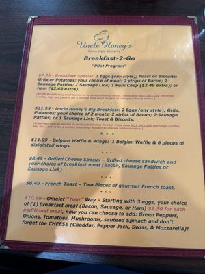 Uncle Honey's Home Style Desserts