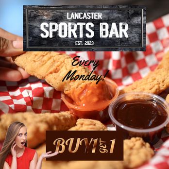 Lancaster Sports Bar - Every Monday is Buy 1 Get 1 WOW! - Sports Bars Near Me - Lancaster, Pennsylvania Lancaster Sports Bar - Every Monday is Buy 1 Get 1 WOW! - Sports Bars Near Me - Lancaster, Pennsylvania