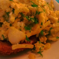 El Rincón del Cárabo - Bacalao a la braz con pan frito