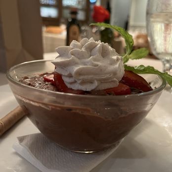 Adelmo's Ristorante - Mmm. Chocolate mousse. - Italian Near Me - Dallas, Texas