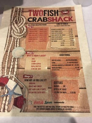 Menu photo 7 Two Fish Crab Shack Chicago, IL