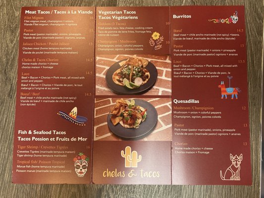 Menu photo 1 Chelas & Tacos Montreal, QC