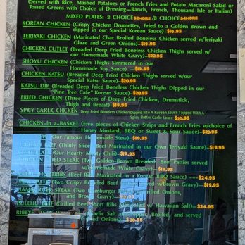 Pine Tree Cafe - Menu - Breakfast & Brunch Near Me - Kailua-Kona, Hawaii