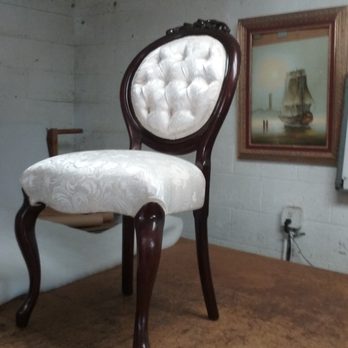 Act II Upholstery - here is a pic of the vintage char talked about in my review . - Furniture Reupholstery Near Me - Palmdale, California Act II Upholstery - here is a pic of the vintage char talked about in my review . - Furniture Reupholstery Near Me - Palmdale, California