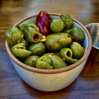 Dahlia Tapas Tequila & Wine - Marinated Olives Served warm and are amazing - Tapas Bars Near Me - Phoenix, Arizona Dahlia Tapas Tequila & Wine - Marinated Olives Served warm and are amazing - Tapas Bars Near Me - Phoenix, Arizona