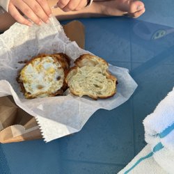Margaritaville Coffee Shop - Egg and cheese on croissant
