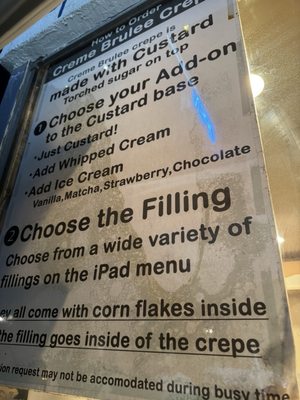Menu photo 1 Millet Crepe Los Angeles, CA