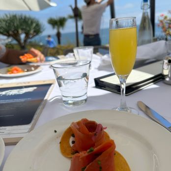 Las Brisas - Smoked Salmon Tostaditas - Mexican Near Me - Laguna Beach, California