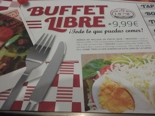Menu photo 2 Pik Nik Valencia, V