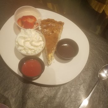 Colton's Social House - Cheesecake with toppings on the side - New American Near Me - Clovis, California Colton's Social House - Cheesecake with toppings on the side - New American Near Me - Clovis, California