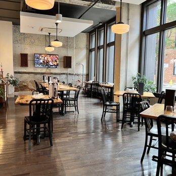 Sacred Beast - an empty restaurant with tables and chairs - Bars Near Me - Cincinnati, Ohio Sacred Beast - an empty restaurant with tables and chairs - Bars Near Me - Cincinnati, Ohio