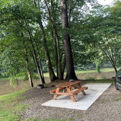 Riverhurst Park Campground - Our camp site