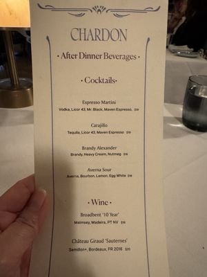 Menu photo 6 Chardon Houston, TX