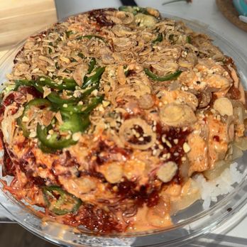 Poke Guys - mauna bowl with extra poke protein - Poke Near Me - Vaughan, Ontario