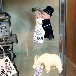 Cheshire Antiques - Adorable Wedding Cake Topper