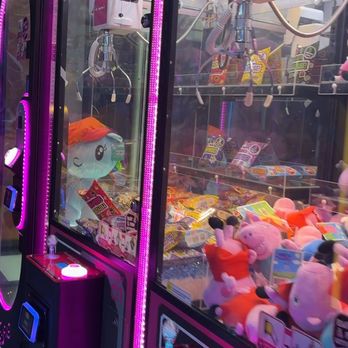 The Game Room - Claw Machines inside Game Room, there's a lot of them! - Arcades Near Me - East Rutherford, New Jersey