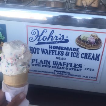 Kohr's Frozen Custard - Cake batter - Ice Cream & Frozen Yogurt Near Me - Point Pleasant Beach, New Jersey Kohr's Frozen Custard - Cake batter - Ice Cream & Frozen Yogurt Near Me - Point Pleasant Beach, New Jersey