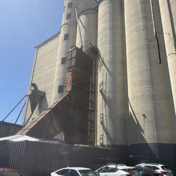 Modesto Silos - The iconic Silos from the old Grange Co. and settings are very industrial and pretty cool! - Bars Near Me - Modesto, California