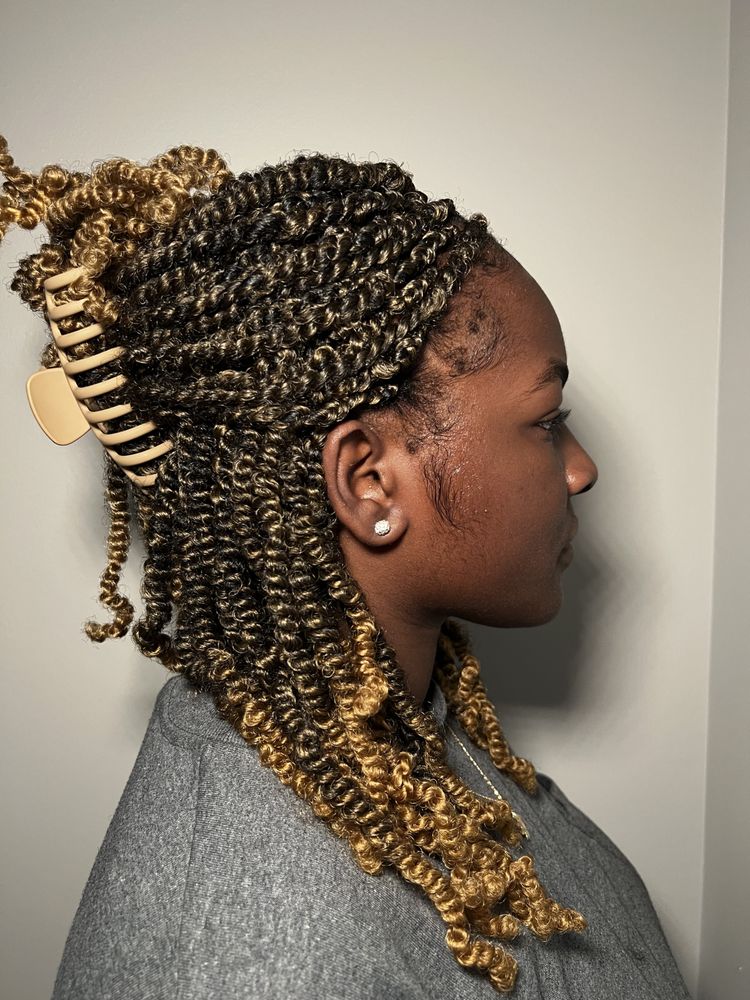 African Hair Braiding Logo