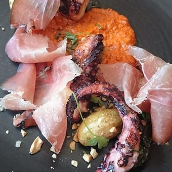 Nine-Ten - grilled octopus - Bars Near Me - La Jolla, California