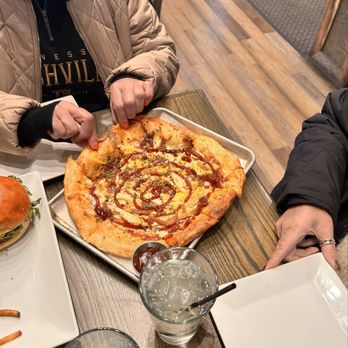 The Stillery - Delicious BBQ Chicken pizza - New American Near Me - Nashville, Tennessee The Stillery - Delicious BBQ Chicken pizza - New American Near Me - Nashville, Tennessee