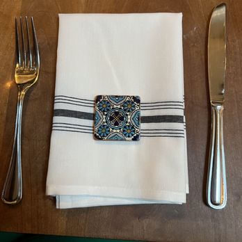 Thompson House Eatery - a place setting with silverware - New American Near Me - Jackson, New Hampshire
