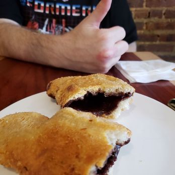 Mangia Toscano - Pastry filled with nutella and mascarpone- it's molten chocolately goodness! - Italian Near Me - Metuchen, New Jersey