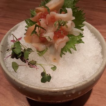 Soto - Giant clam sashimi - Japanese Near Me - Houston, Texas