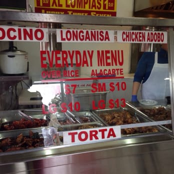 Lucky Three Seven - Today's "Everyday Menu" Items [Lunch, 3/2/15] - Filipino Near Me - Oakland, California