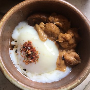 Okonomi - uni and onsen egg - Japanese Near Me - Brooklyn, New York Okonomi - uni and onsen egg - Japanese Near Me - Brooklyn, New York
