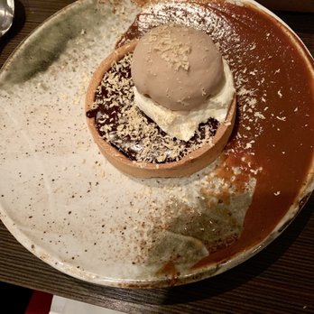 Heritage - Dark chocolate tart - New American Near Me - Richmond, Virginia