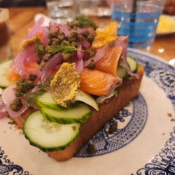 Dainty Maid Food Hall - Lox on Brioche
