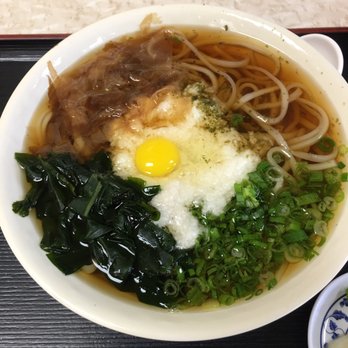 Ichimi Ann - My colleague orders tsukimi udon (grated yam and quail egg) - Japanese Near Me - Torrance, California