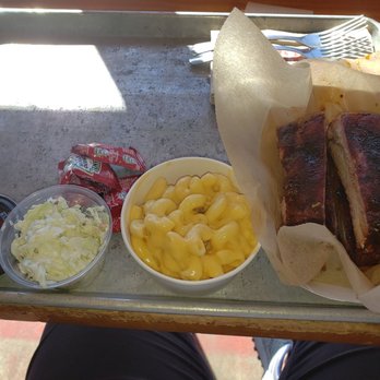 City Barbeque - Half slab of ribs and mac and cheese - Barbeque Near Me - Indianapolis, Indiana City Barbeque - Half slab of ribs and mac and cheese - Barbeque Near Me - Indianapolis, Indiana
