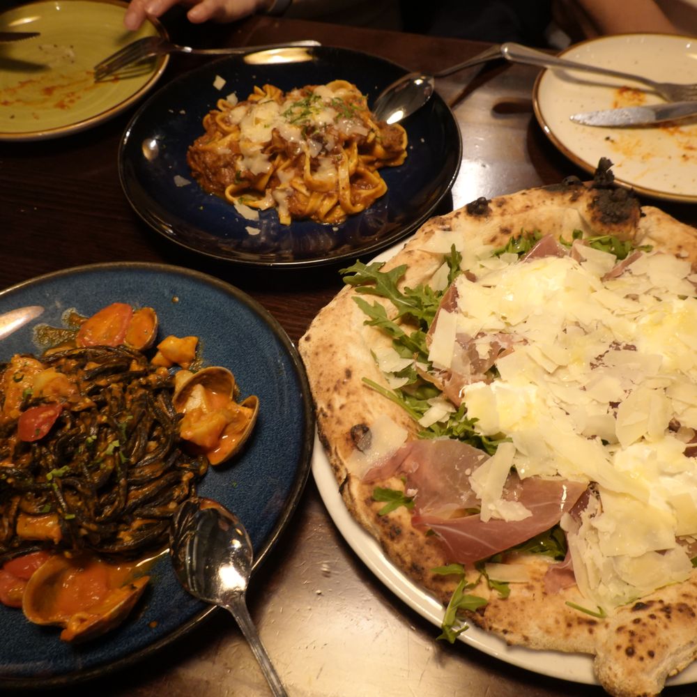 Doppio Zero Campbell - Marechiaro, Doppio Zero Pizza, Fettuccine Wild Boar - Italian Near Me - Campbell, California Doppio Zero Campbell - Marechiaro, Doppio Zero Pizza, Fettuccine Wild Boar - Italian Near Me - Campbell, California