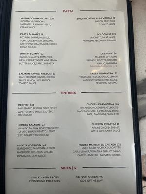 Menu photo 3 Juliet Italian Kitchen Austin, TX