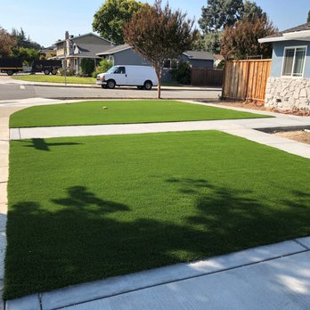 California Turf Supply - AFTER Front Yard - Artificial Turf Near Me California Turf Supply - AFTER Front Yard - Artificial Turf Near Me