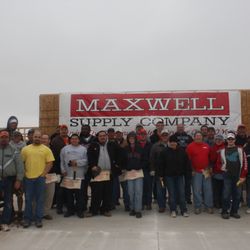 Maxwell Supply - MAXWELL SUPPLY DOING WORK