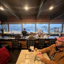The Wheelhouse Bar and Restaurant - Great view from the bar area.