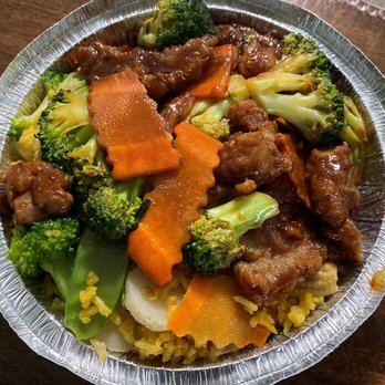 China Wok 2 - Beef & Broccoli with Veggie Fried Rice - Chinese Near Me - Lewisville, North Carolina China Wok 2 - Beef & Broccoli with Veggie Fried Rice - Chinese Near Me - Lewisville, North Carolina