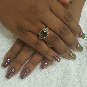 Ivy's Nails & Spa - Yassssssss Gary killin it with the Chrome Nails - Nail Salons Near Me - Temecula, California