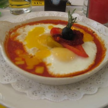 Café du Soleil - Oeufs en Cocotte ("Baked" Eggs) - French Near Me - New York, New York Café du Soleil - Oeufs en Cocotte ("Baked" Eggs) - French Near Me - New York, New York