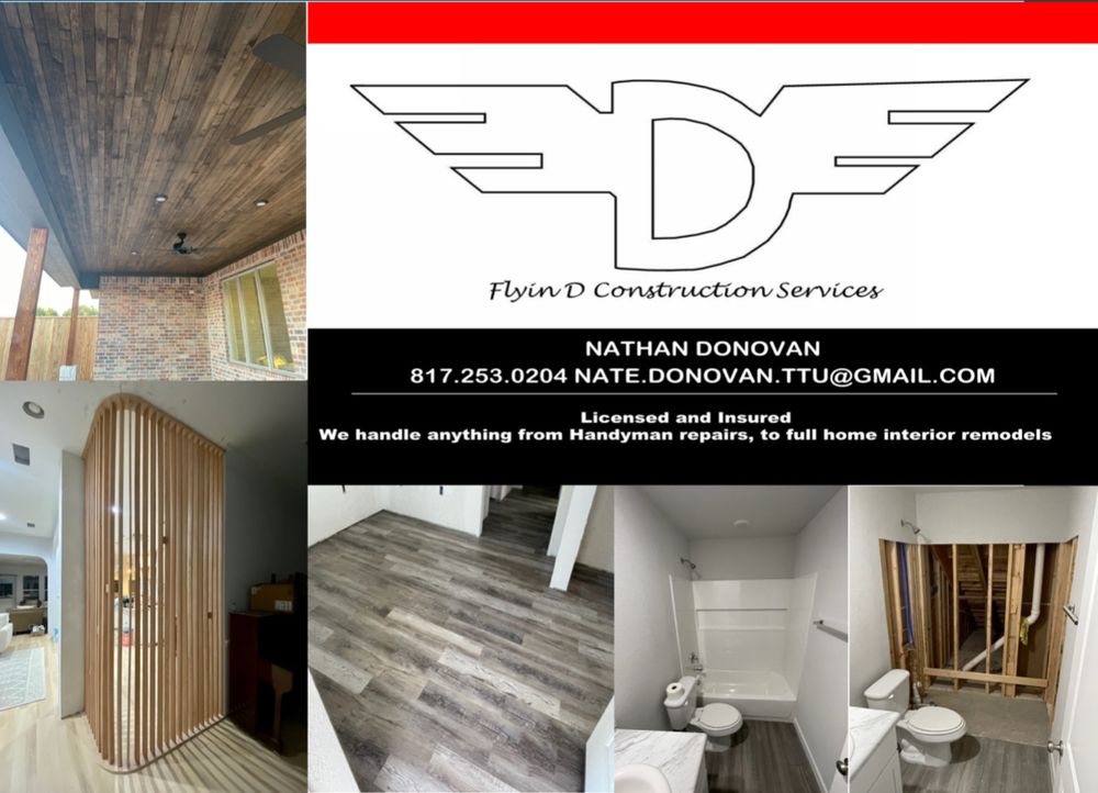 Slide of FlyinD Construction Services