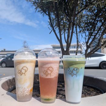 Heytea - - Coconut Mango Boom - Strawberry Peach Boom - Cloud Coconut - Bubble Tea Near Me - Daly City, California Heytea - - Coconut Mango Boom - Strawberry Peach Boom - Cloud Coconut - Bubble Tea Near Me - Daly City, California
