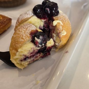 Paris Baguette - Blueberry and Cream Brioche - words cannot describe how amazing this is - Bakeries Near Me - Winter Park, Florida